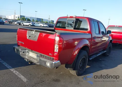 2017 Nissan Frontier Sv z USA, uszkodzony, nr VIN 1N6AD0ER8HN740472
